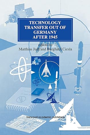 Technology Transfer out of Germany after 1945: 2 book cover
