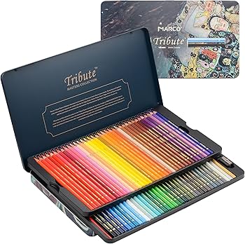 Amazon | Marco 水彩色鉛筆 72色 水性 柔らかい芯 大人の塗り絵 プロ Amazon | Marco 水彩色鉛筆 72色 水性 柔らかい芯 大人の塗り絵 プロ