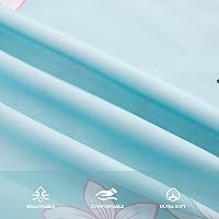 Vista 4 de Funda con cremallera para futón japonés de piso, súper suave y lavable a máquina Twin Full Queen