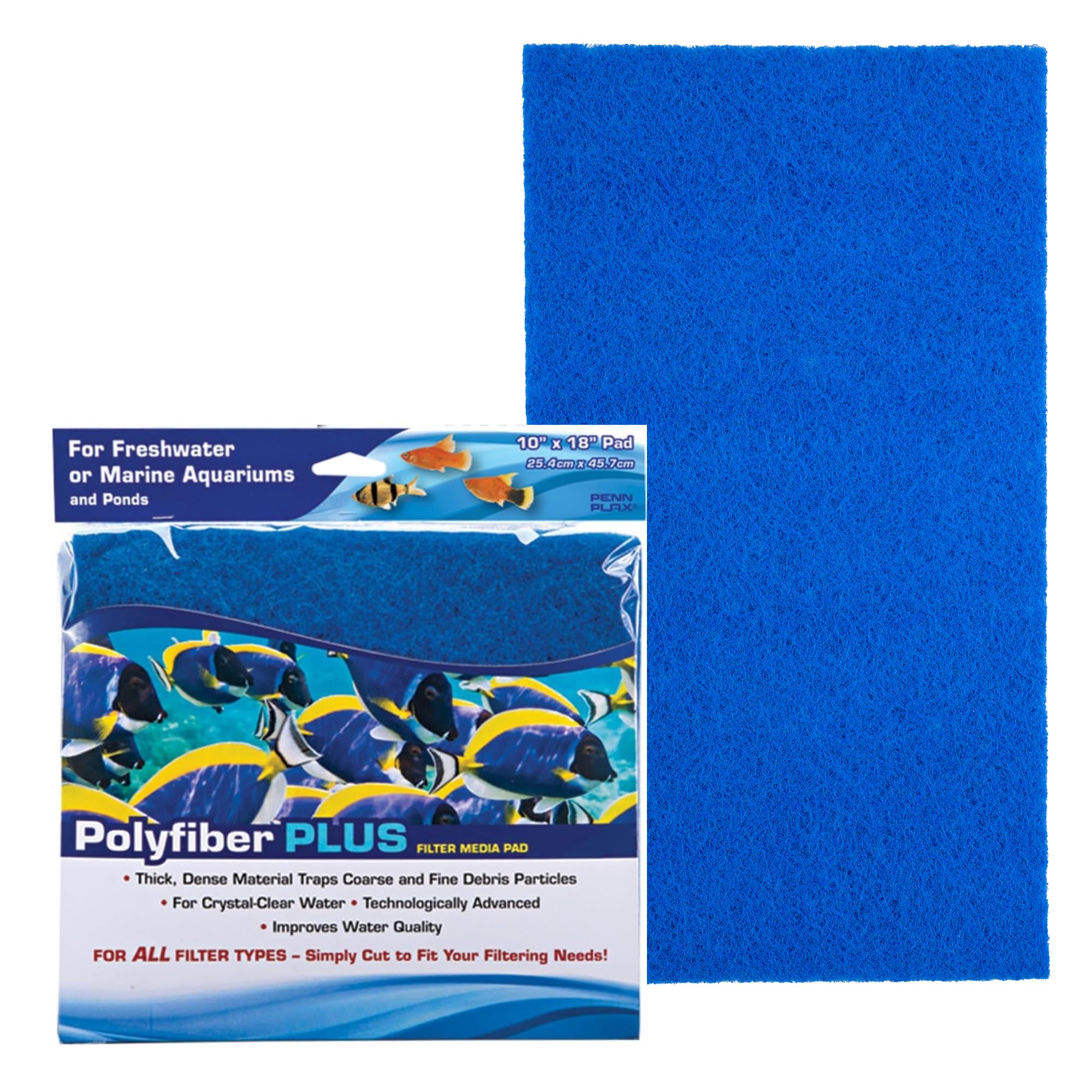 Penn-Plax Poly Fibre pour un aquarium propre et eau transparente