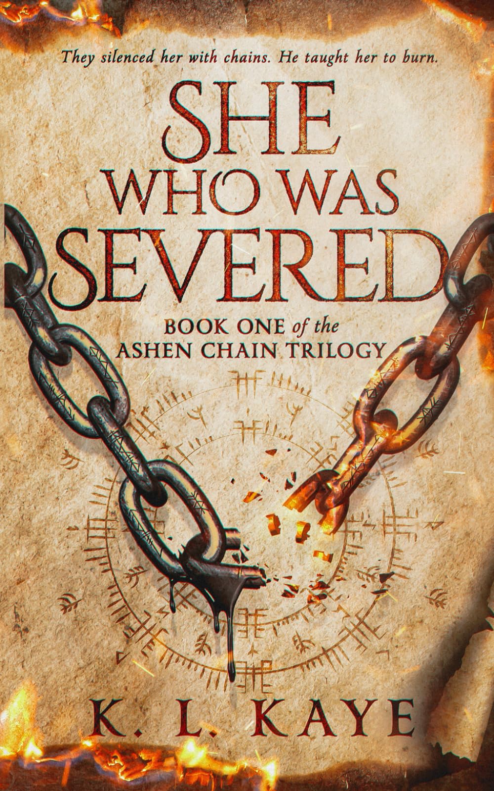 She Who Was Severed (Book 1 of the Ashen Chain Trilogy): A Fantasy Romance