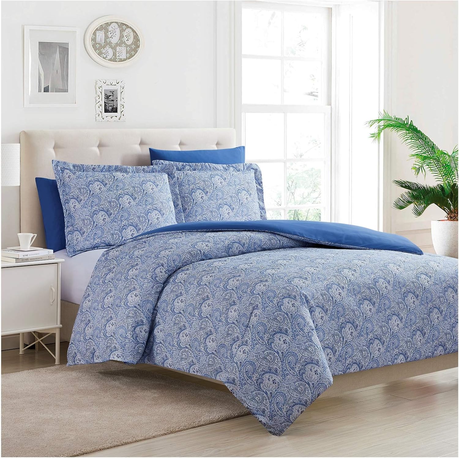 Mellanni Queen Duvet Cover Set 5 PC Iconic Collection
