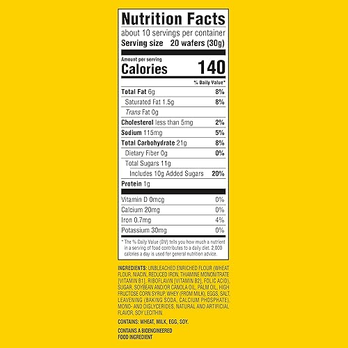 Miniatura 2 de Nilla Wafers Mini galletas de oblea de vainilla, caja de 11 onzas