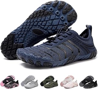 Barfußschuhe Damen Herren Sommer Strandschuhe Schnell Trocknend Aquaschuhe Multifunktionsschuhe Outdoor Barfussschuhe Leicht Atmungsaktive Schwimmschuhe Komfortable Fitnessschuhe