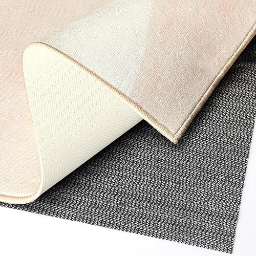 PureFit Almohadilla para alfombra antideslizante de 2 x 3 pies para suelos de madera dura, agarre antideslizante para alfombra, alfombrilla