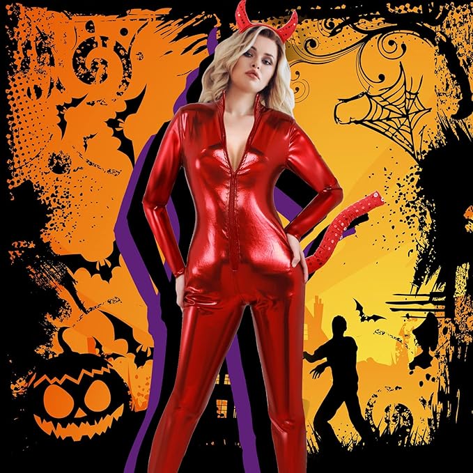 Devil Costume Set Halloween Lingerie
