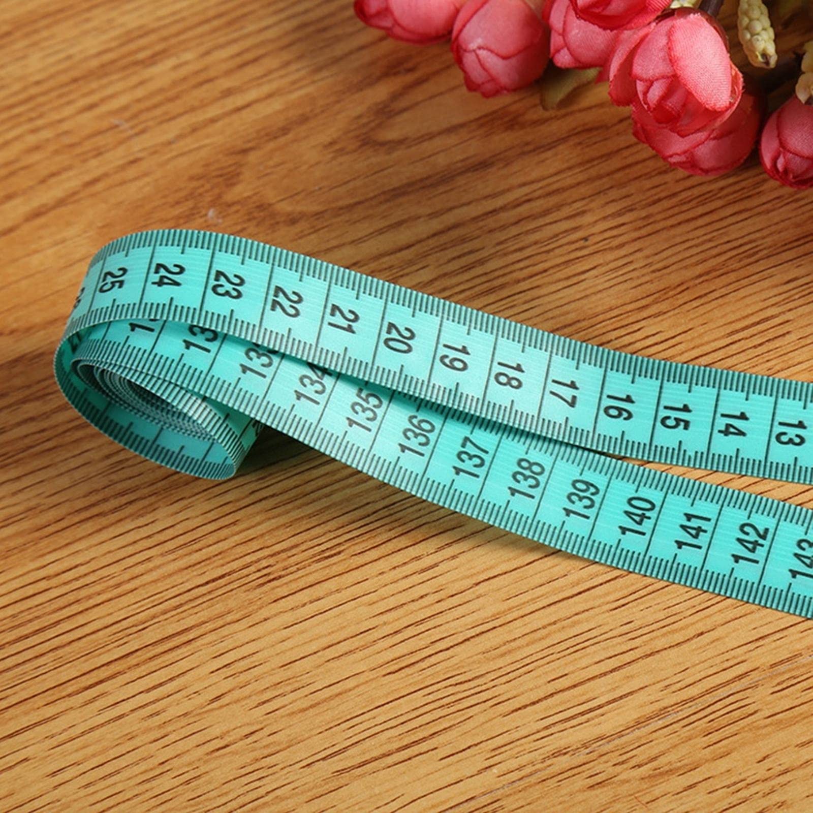 Cinta métrica, 1500 mm Cinta suave Regla de medición del cuerpo flexible Tela de costura Herramienta de medición a medida Color aleatorio