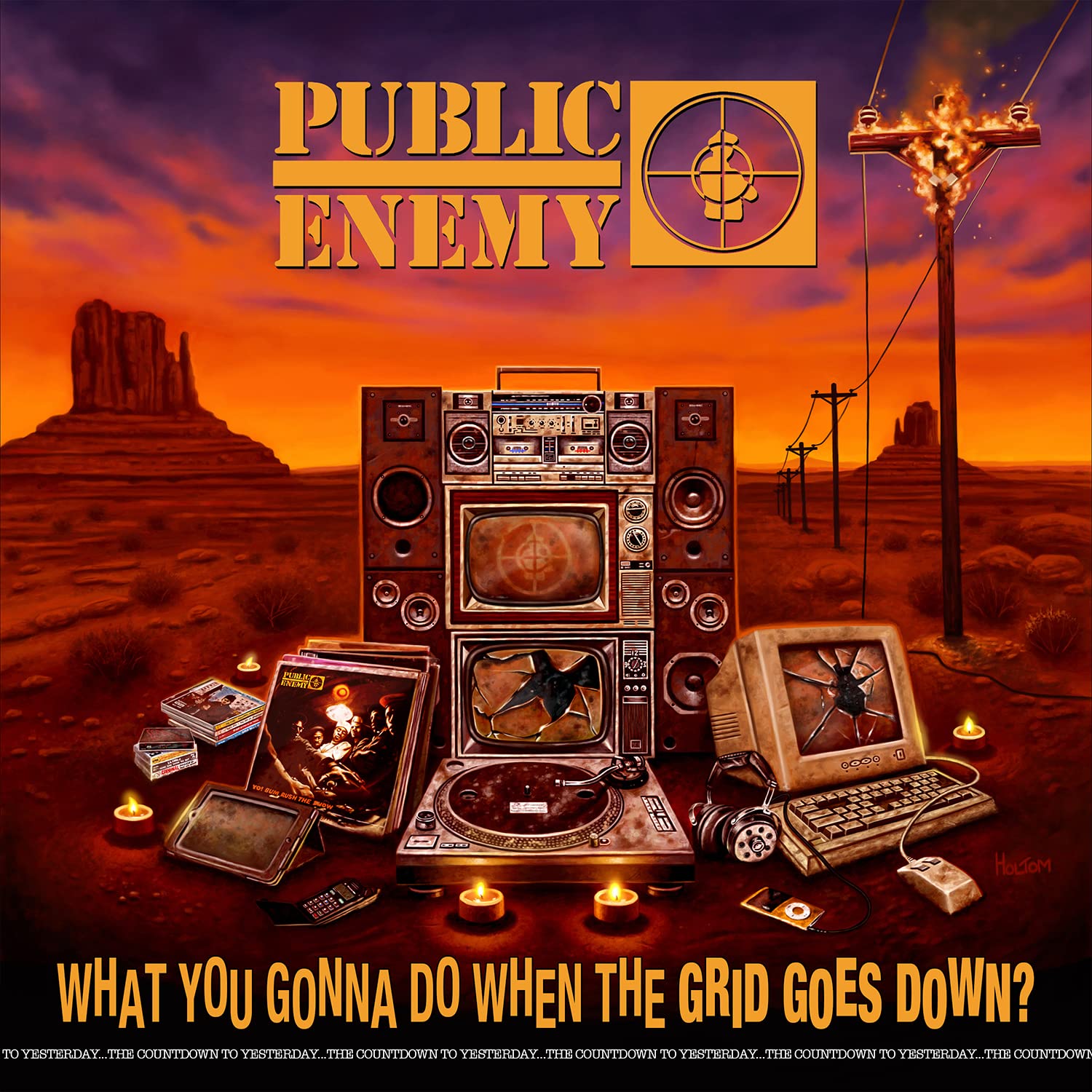 Public Enemy - What You Gonna Do When the Grid Goes Down? Vinyl 12"" Album