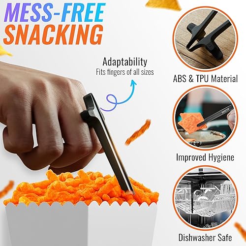 Unlock Snack Time: Meet the SNACTIV PRO Finger Chopsticks for Gamers!