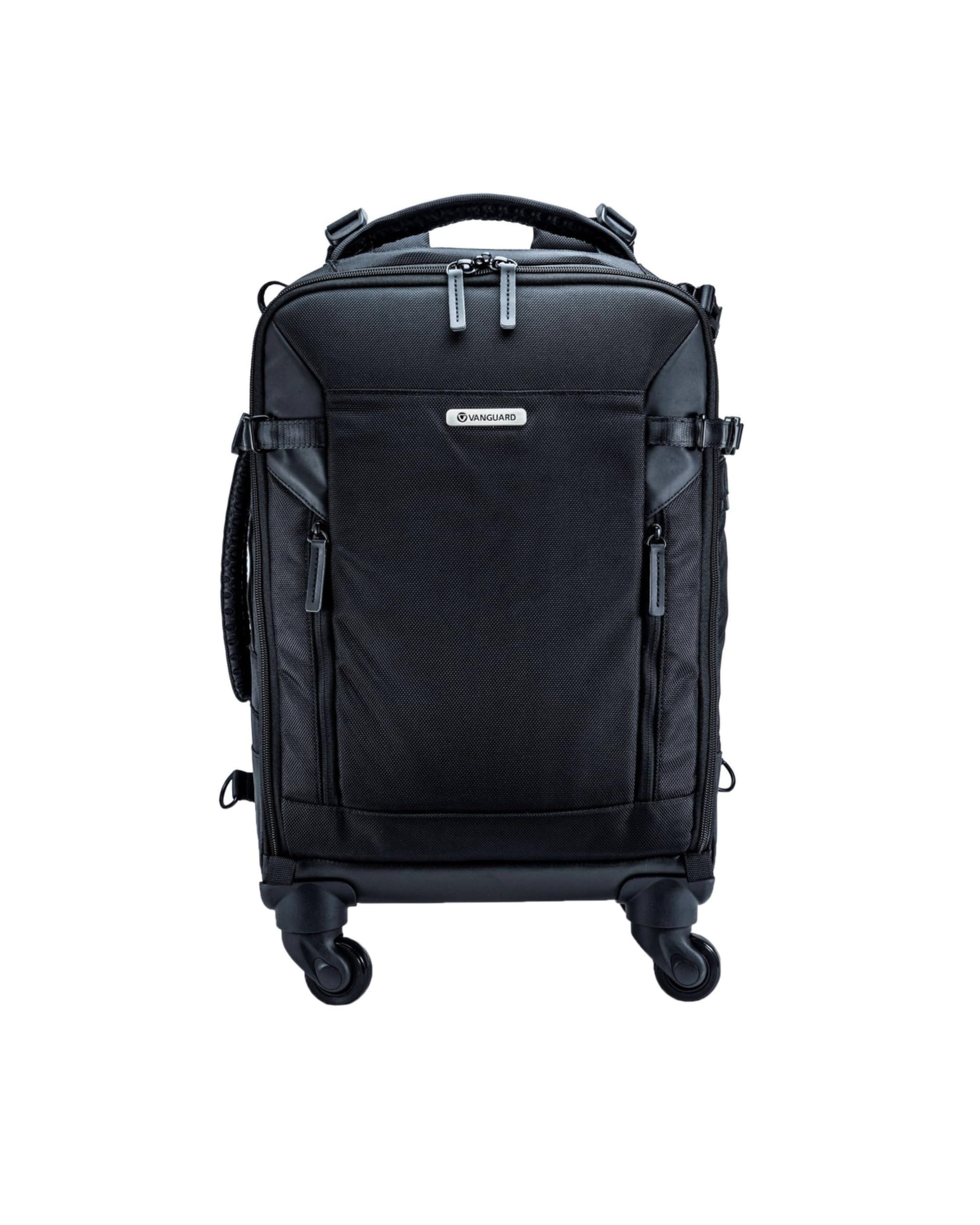 Vanguard Trolley Bag I VEO Select 55 BT I 1-2 DSLR or Mirrorless Cameras with lense upto300mm, 4-5 Lenses, Flash and Accessories I Upto 13 inch(33cm) Laptop I Tablet I Rain Cover Included, Black-image-40