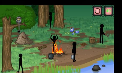 stickman games: Bloody Forest
