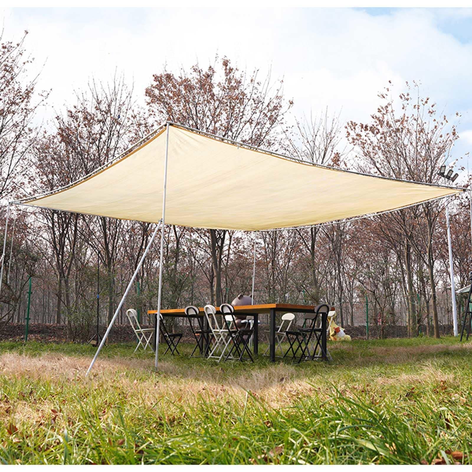 Shade Net,Tela De Sombra Resistente Al UV Del 95%,Respirable Sombra Solar Malla Para Invernadero,Patio,Granero,Red Para Césped,con Ojales (5 * 8m(16 * 26ft