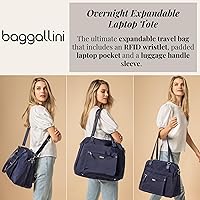 Vista 3 de Baggallini Women's Overnight Expandable Laptop Tote