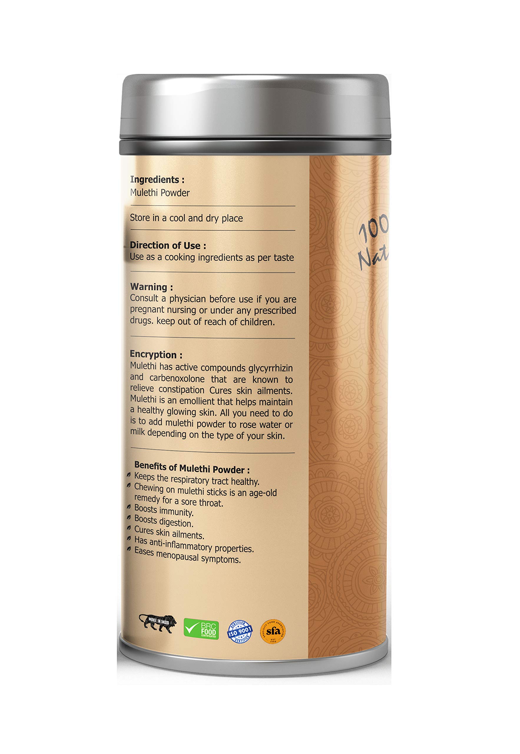 Agri Club Mulethi Powder 200 g - Image 2 thumbnail