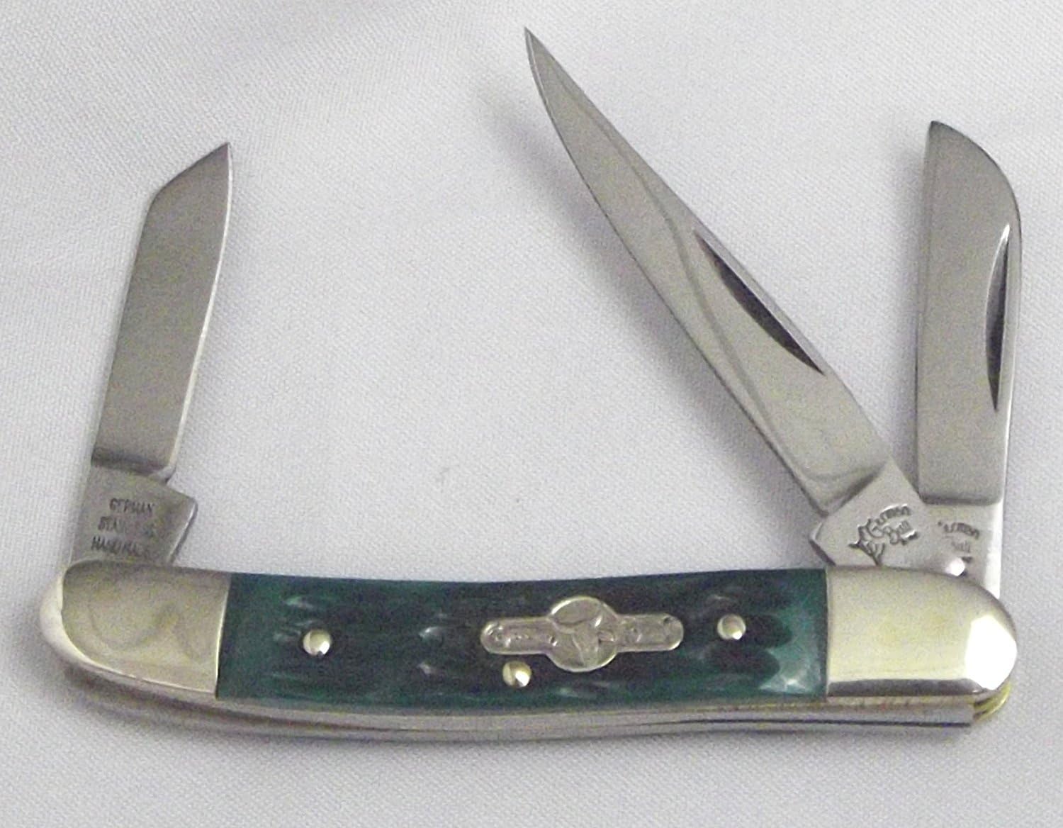 German Bull GB106GPB-BRK Range Rider Green Pick Bone