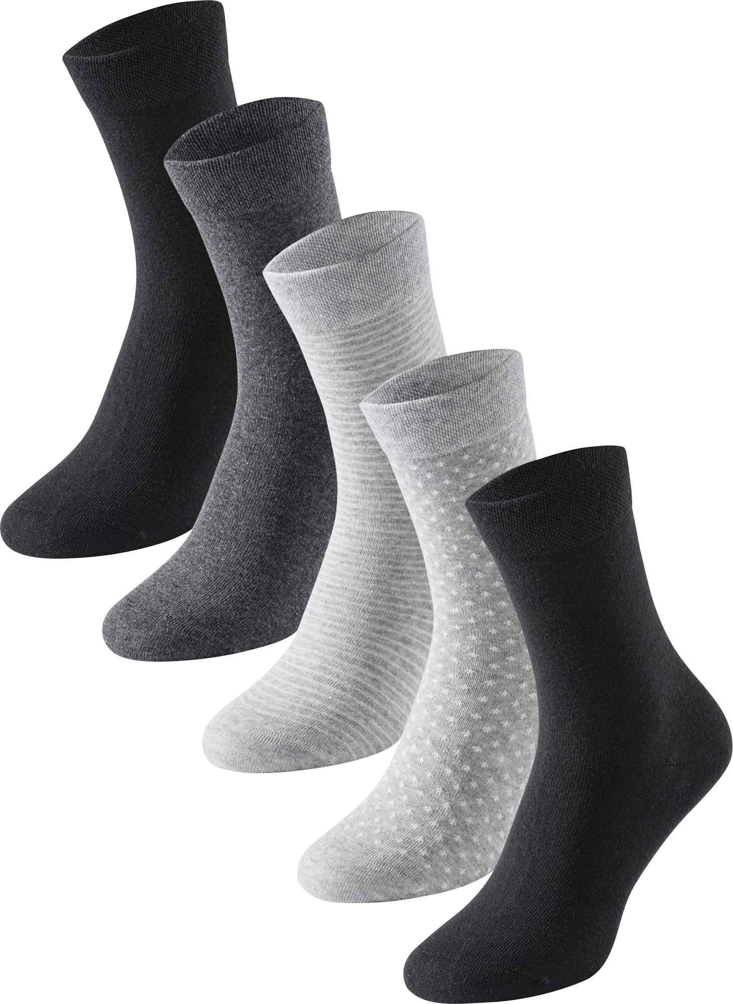 Schiesser Stay Fresh Women's Socks, Pack of 5