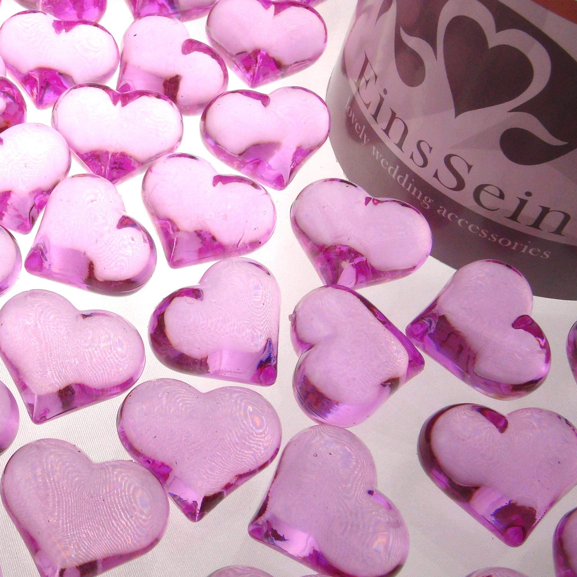 Mocraft Lot De 500 Cœurs Décoratifs En Forme De Cœur - 12 Mm - Cristaux