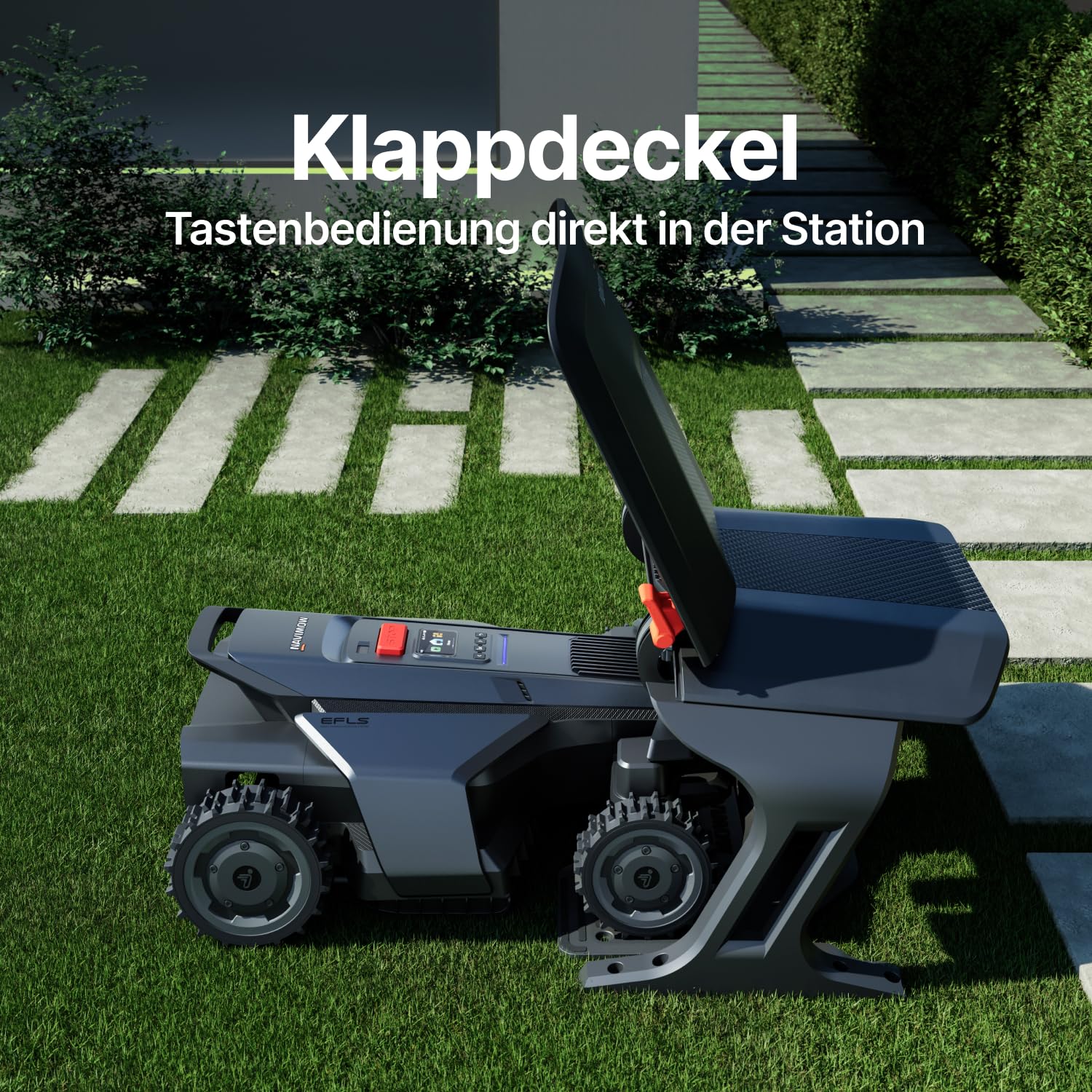 Segway Navimow Garage X, Faltbare Garage für X420 Mähroboter, Keine Signalblockierung, Schutz vor Sonne und Regen, Kompatibel mit X4 Serie, Terranox