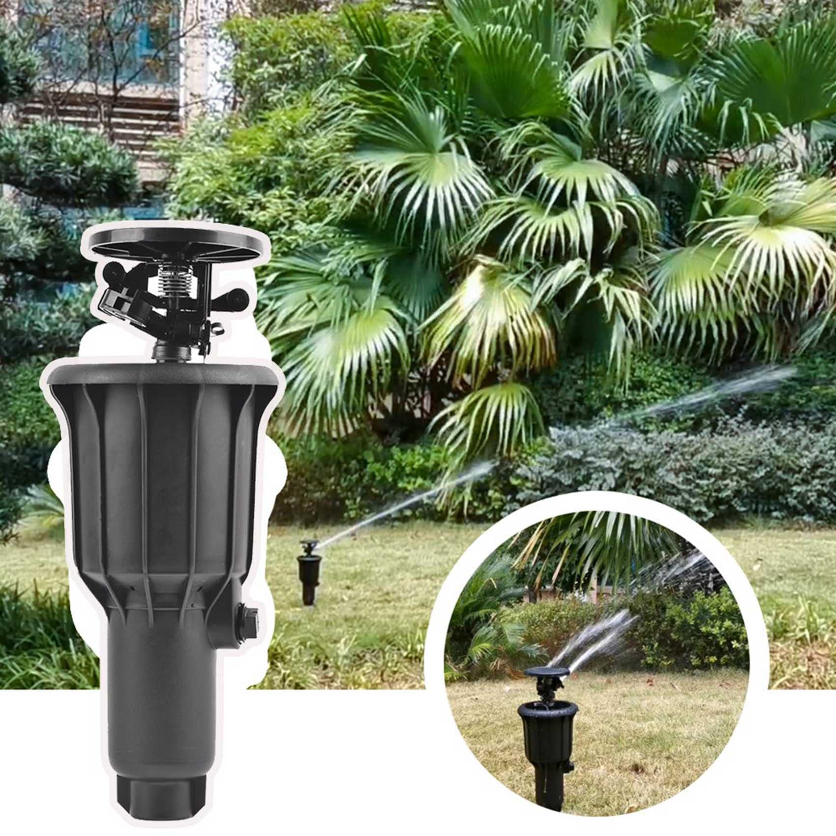 5 irrigatori pop-up con filettatura da 1/2 pollice e 3/4 pollici, per del , irrigatori da giardino