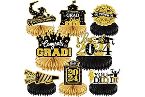 Unique 2024 Grad Decorations Party Decor