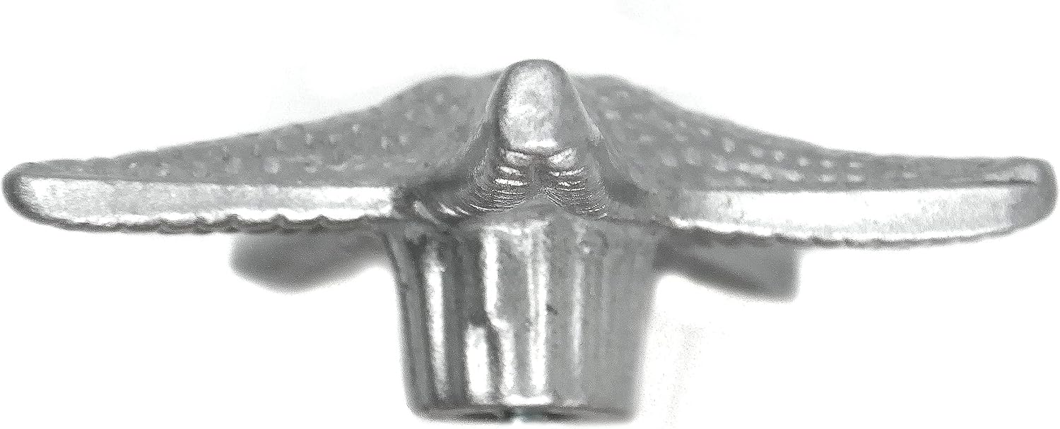 Laurey 56760 Oceana Starfish 3-Inch Diameter Knob, Silverado