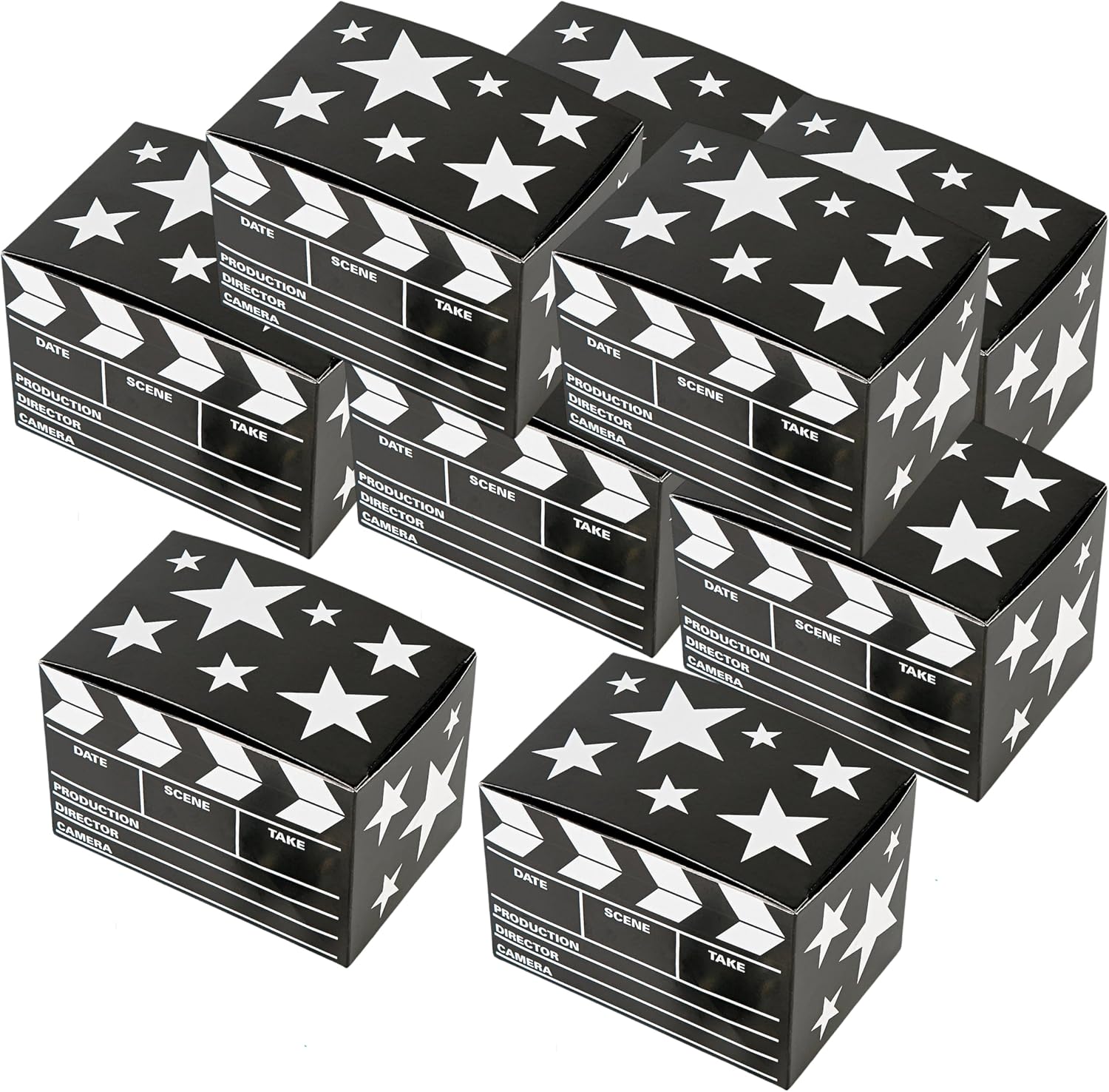 Fun Express Clapboard Favor and Treat Boxes - Set of 12