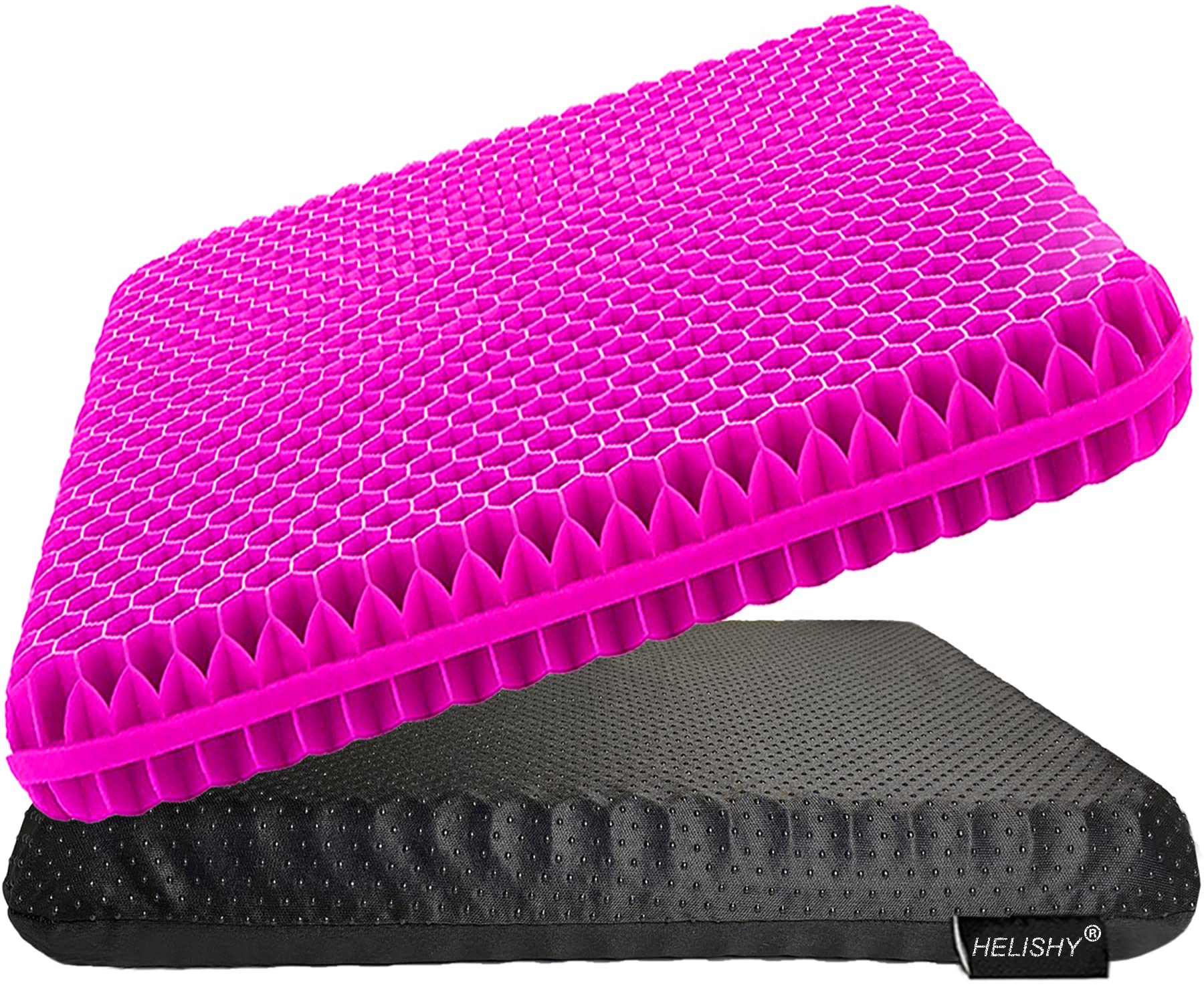 Buy Gel Seat Cushion 2 Inch Extra Thick Office Chair Car Wheelchair