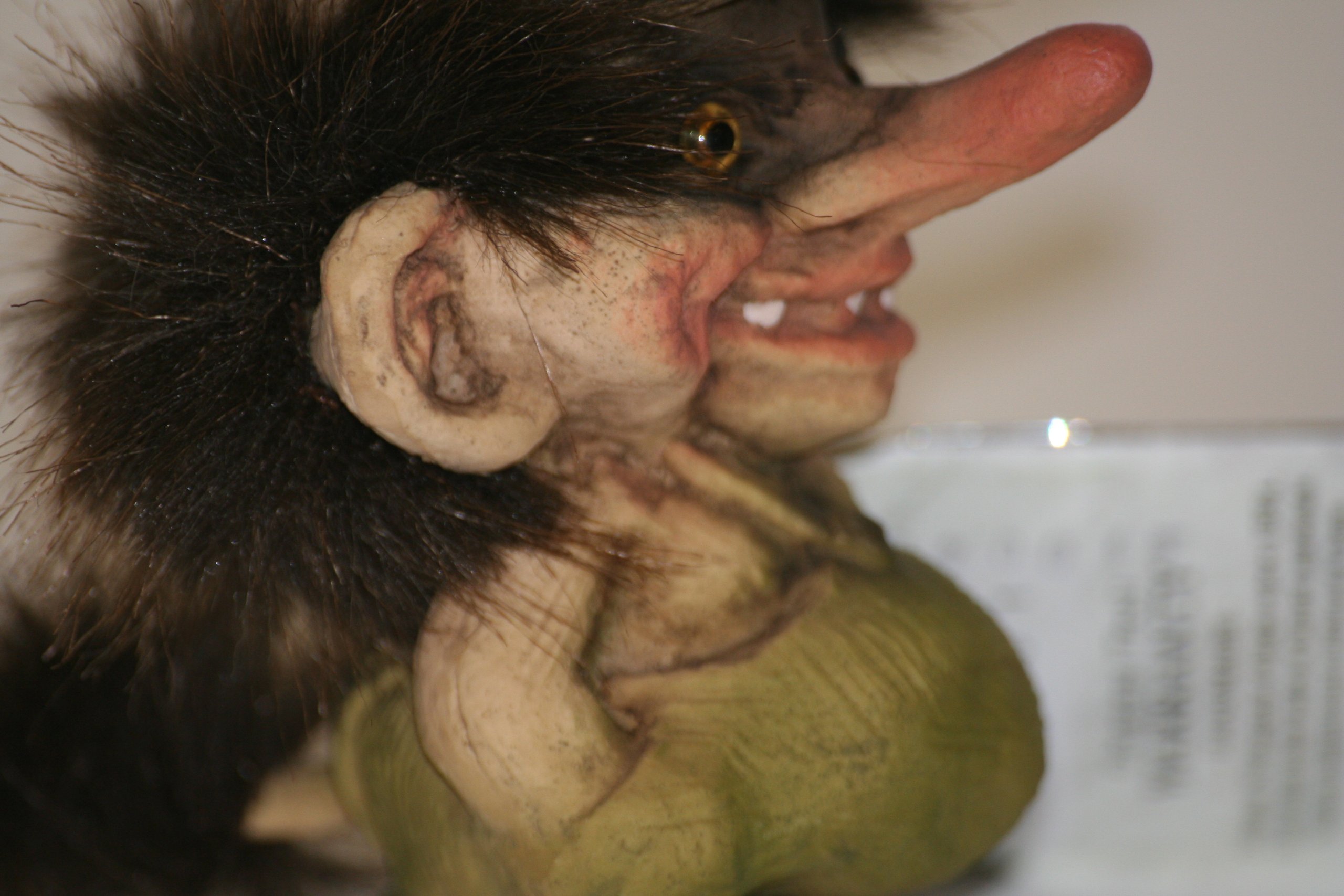 TROLL NYFORM 019 RAGAZZINO BERRETTO ORIGINALE COLLEZIONE NORVEGESE PORTAFORTUNA