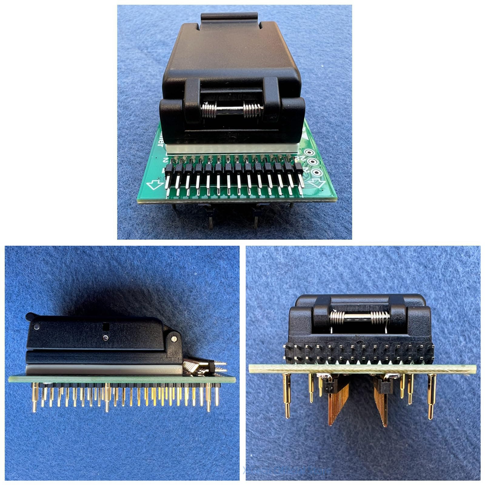Adaptador IC BGA64 para programador T76, base de compilador, chip calculadora para electrónica, soporte de sonda con resorte