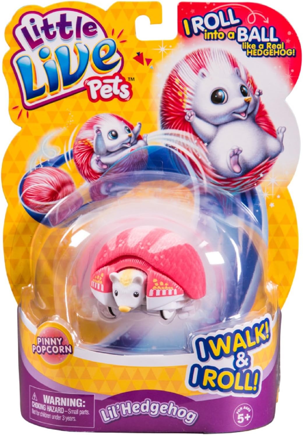Little Live Pets 28407" Pinny Popcorn Hedgehog Toy Amazon.co.uk Toys & Games
