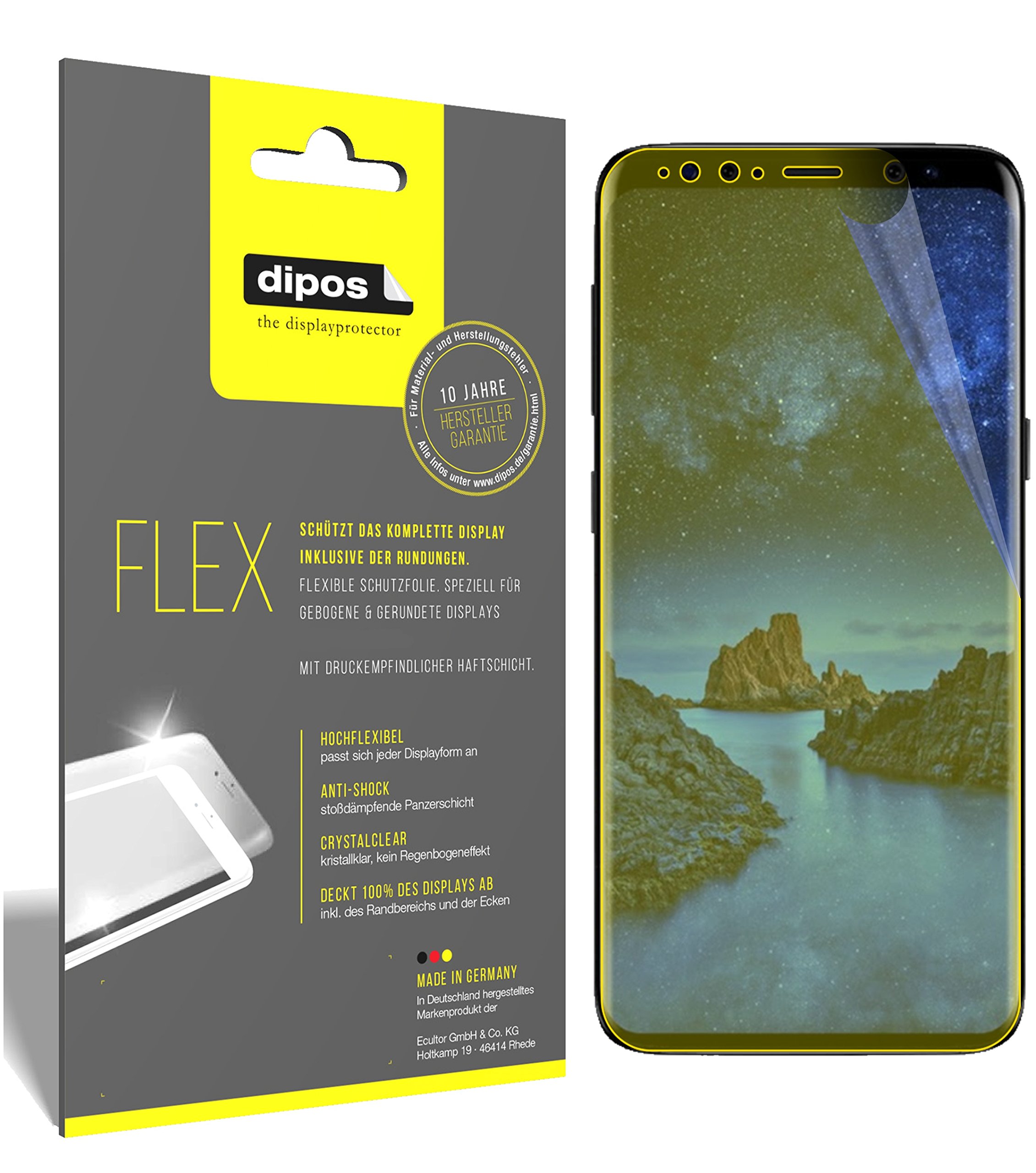2x Pellicola per Gooweel G9 Protettiva Protezione Schermo Antiriflesso dipos