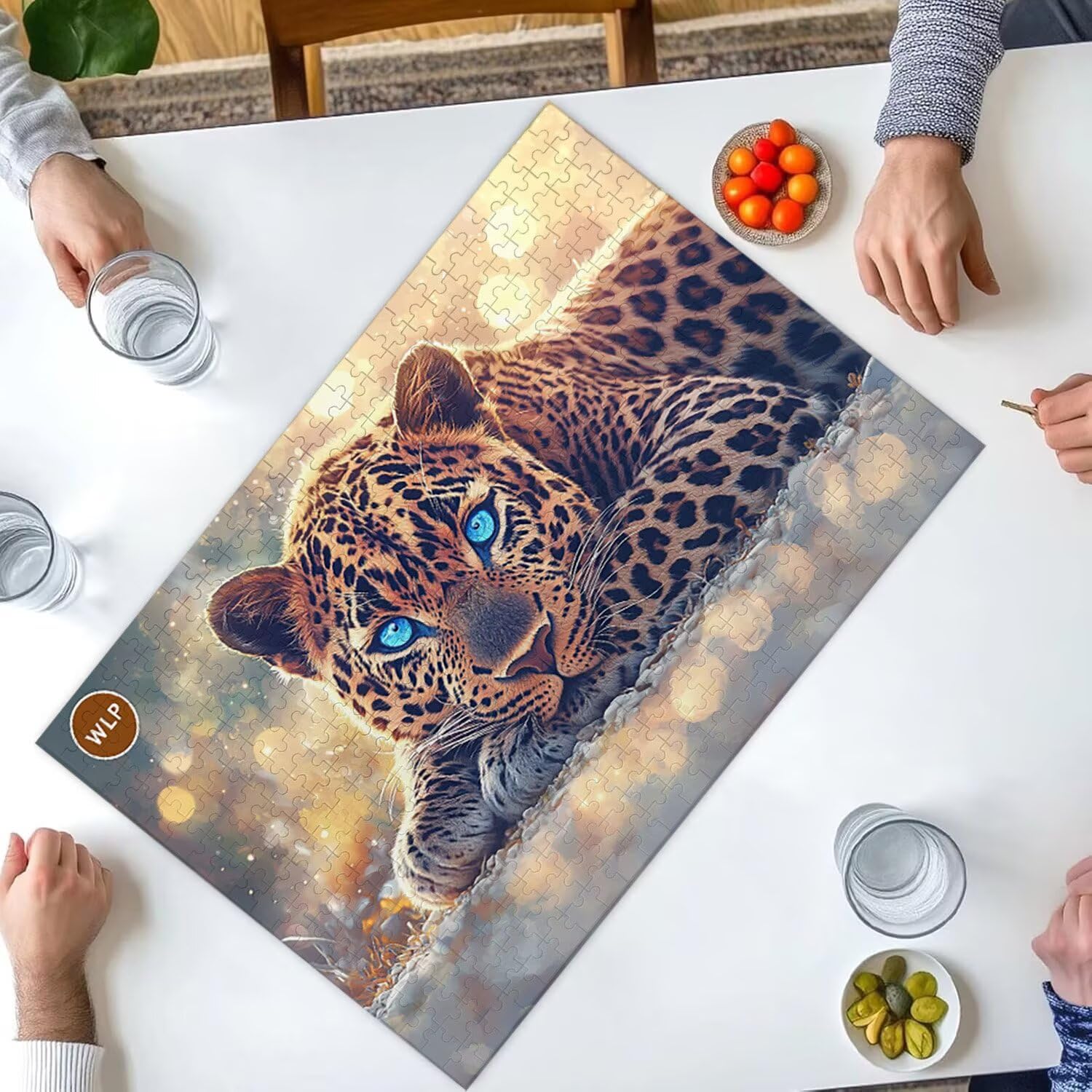 1500 Pezzi di Puzzle, ghepardo1500 Pezzi di Puzzle per Adulti, Regalo di Anniversario, Regalo di Natale, Decorazione Della Casa, Prevenzione Della Degenerazione Cerebrale Negli Anziani v-543