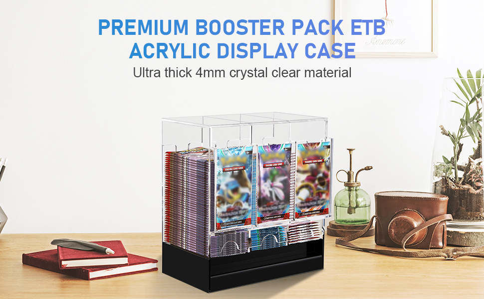 Amazon.com: CHEPULA 3-Slot Booster Pack Dispenser, Card Dispenser