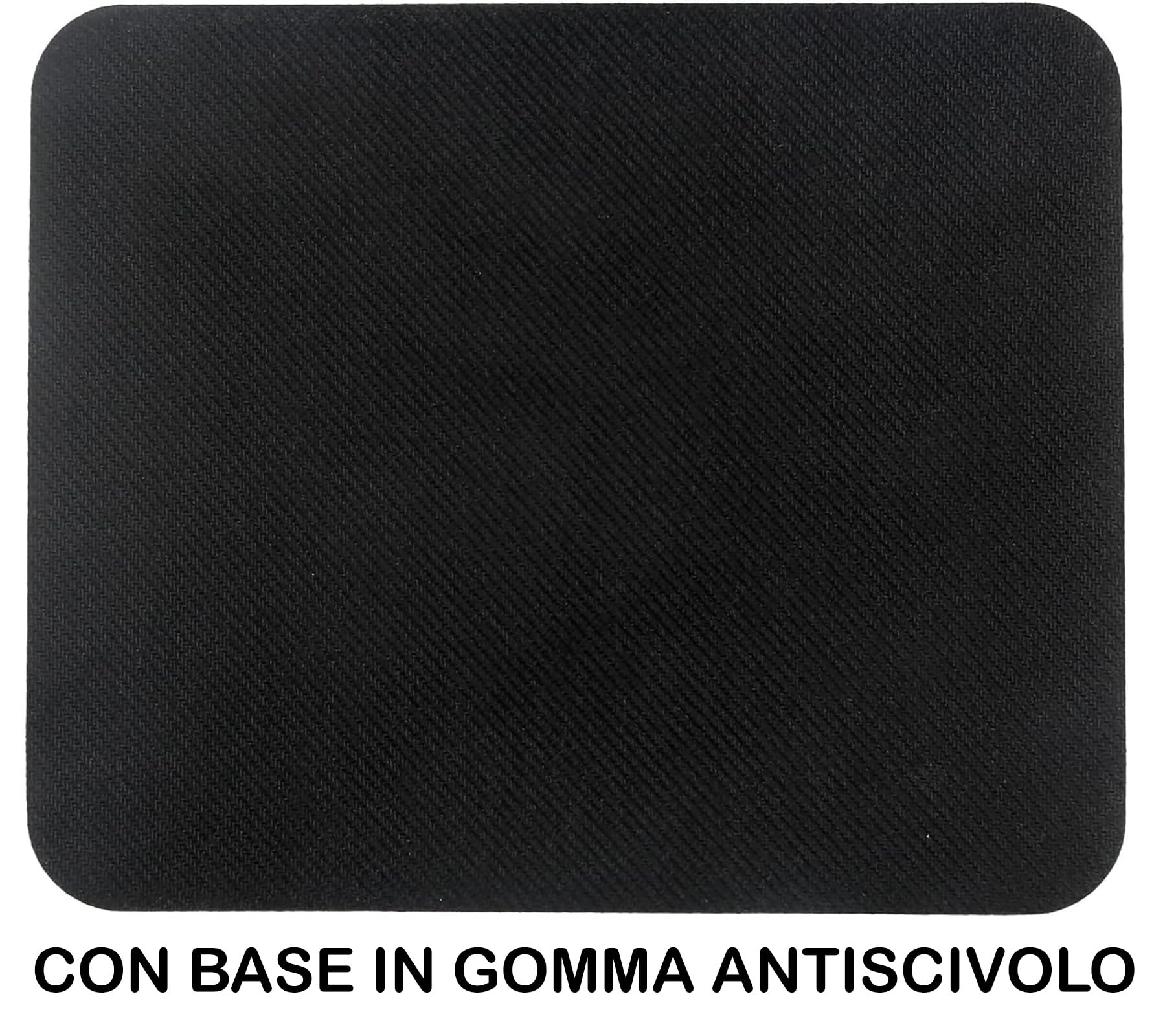 ELLENNE Tappetino Mouse Atene Cupola blu Santorini Mare Mousepad 24x20cm per PC Ufficio Gaming Laptop