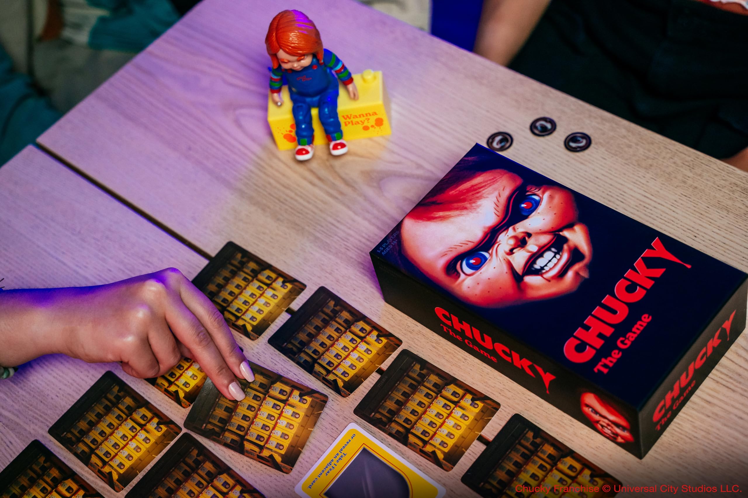 Goliath – Chucky – Horror Board Game For Ages 14+ – 1 To 5
