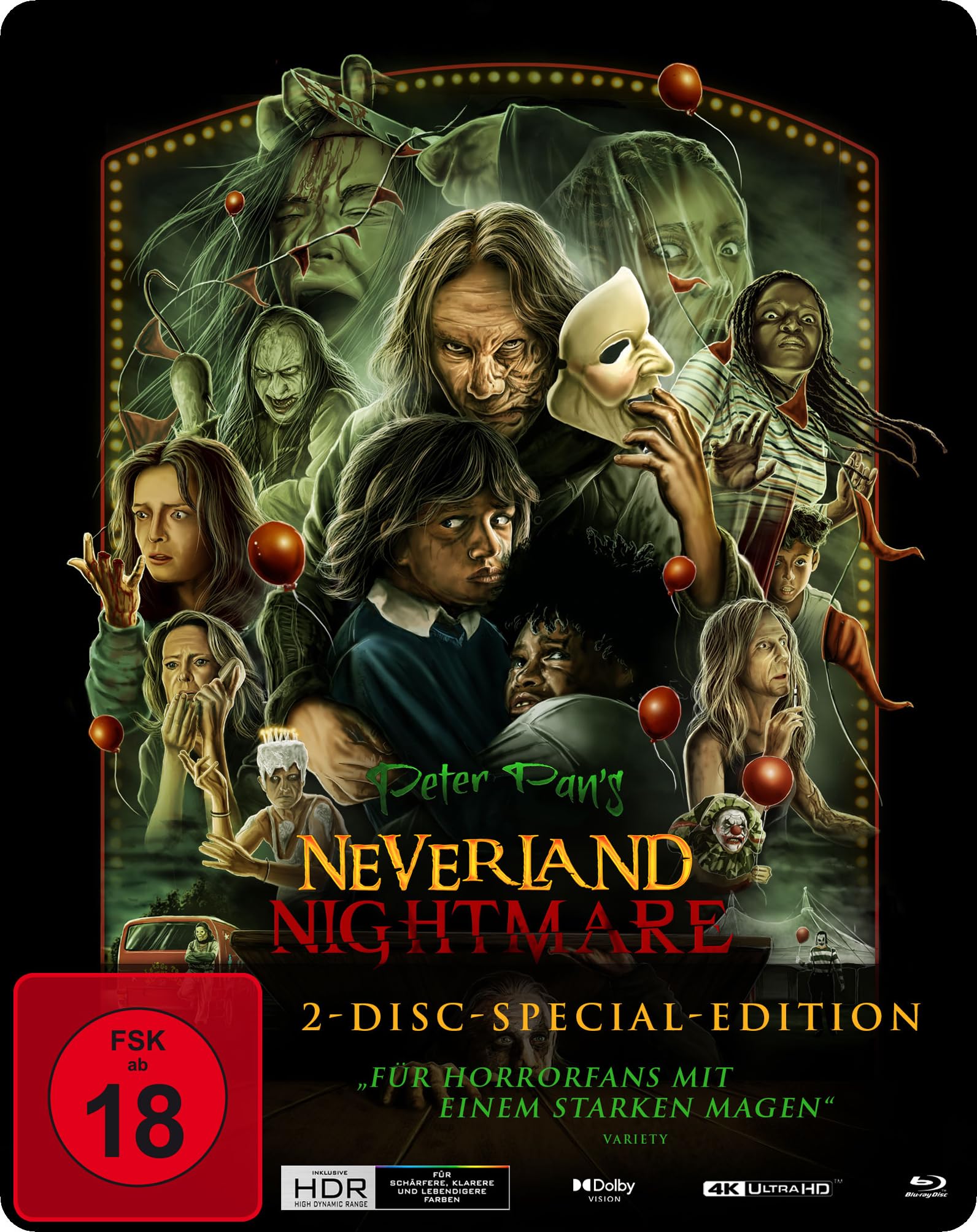Peter Pan's Neverland Nightmare (Steelbook, 4K-UHD+Blu-ray