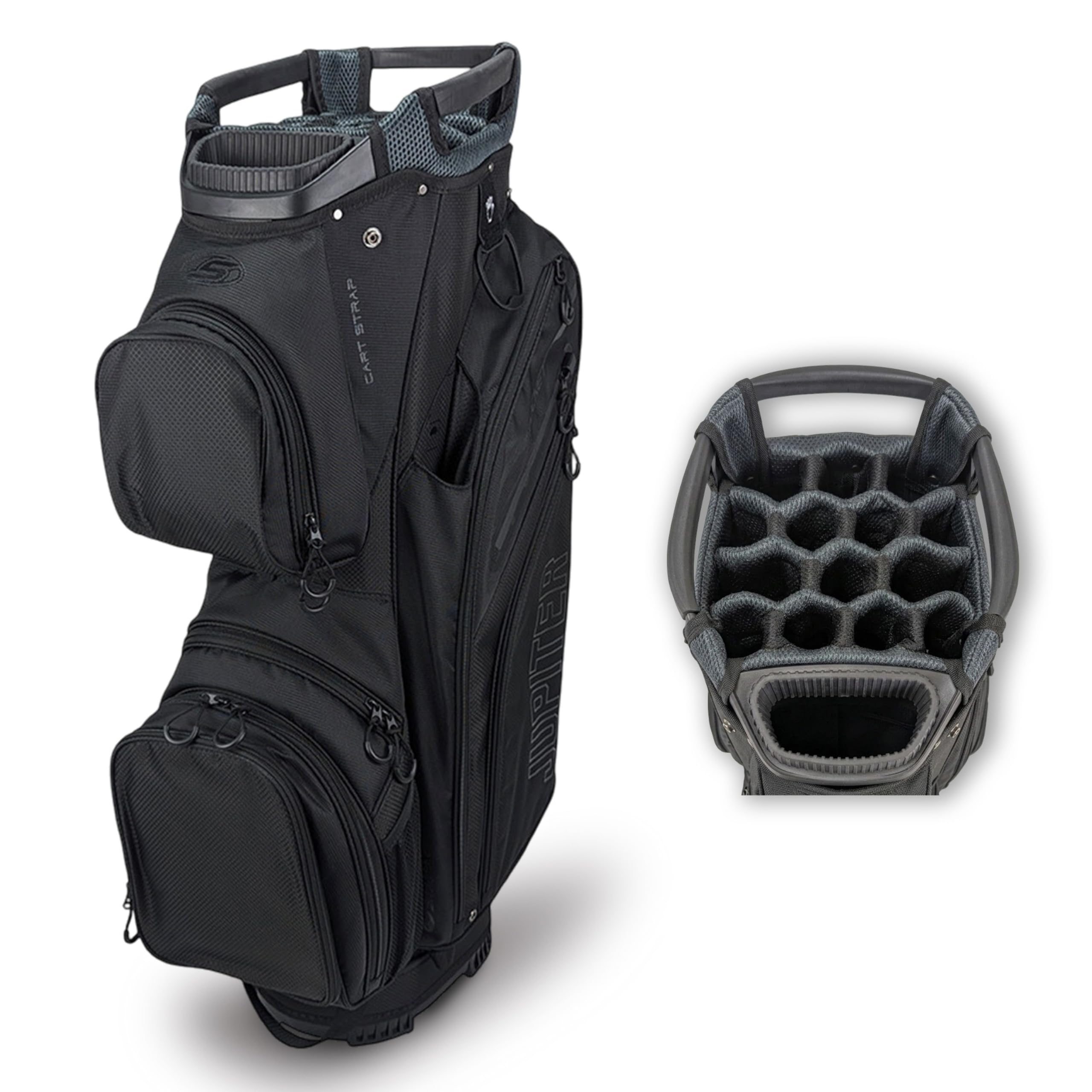 Skymax  Black Jupiter Rain Dry Cart Bag, Sports Direct