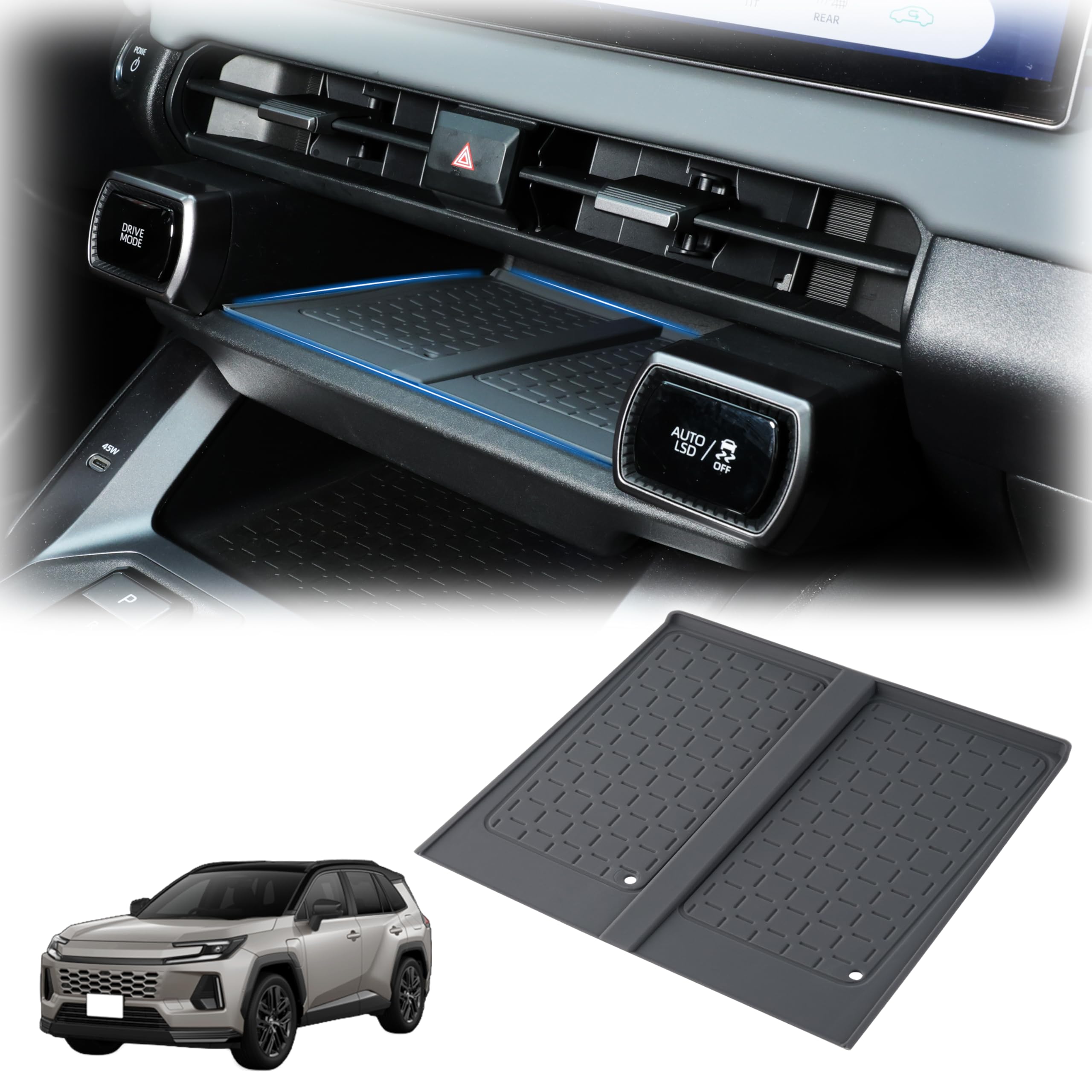 Amazon | Auto Spec トヨタ RAV4 6代目 専用 ワイヤレス充電マット