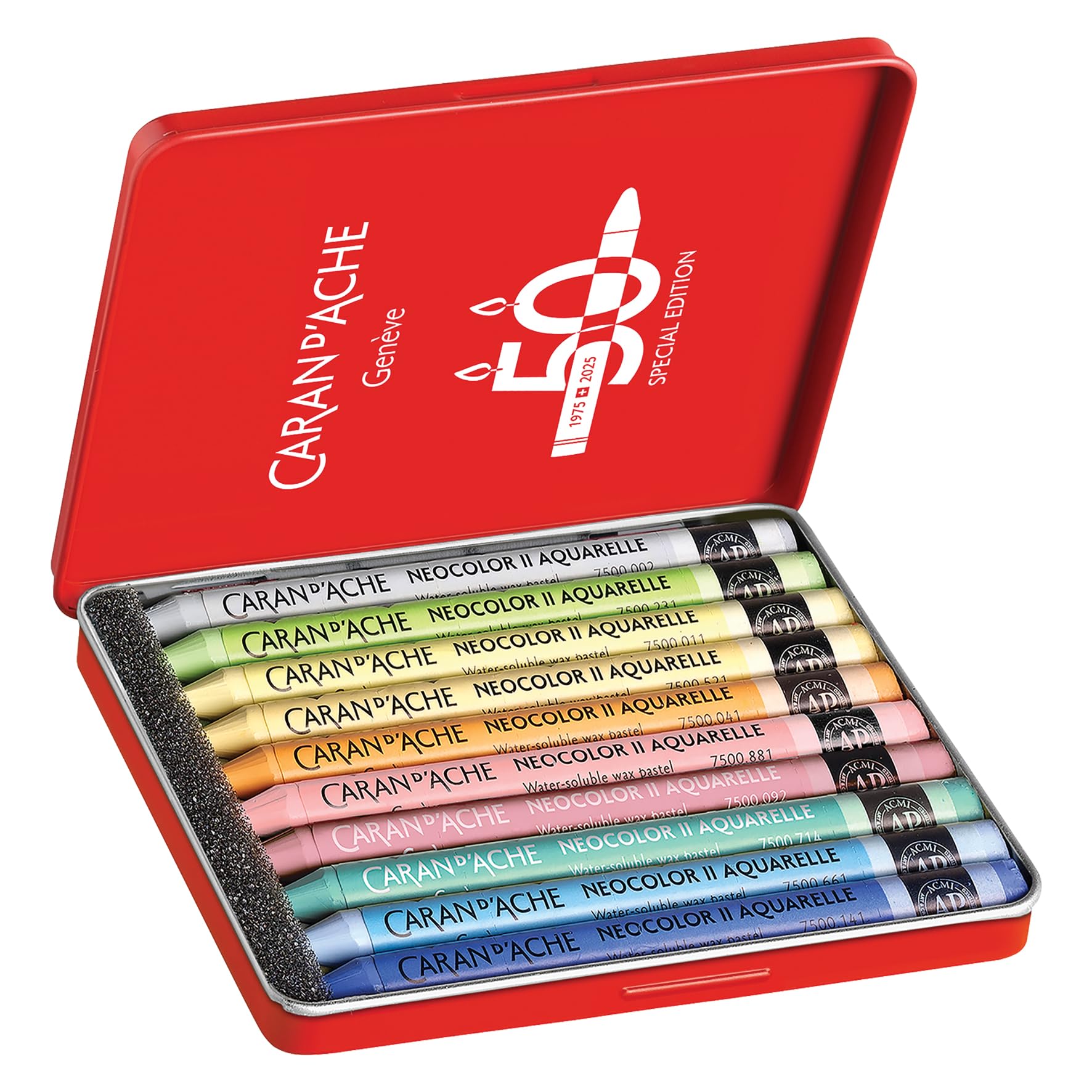 Amazon | Caran d'Ache(カランダッシュ) NEOCOLOR II Aquarelle
