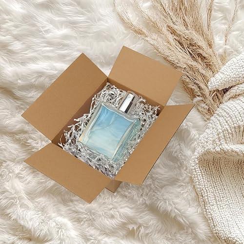 Miniatura 71 de CRUGLA Cajas de envío de 9 x 6 x 4 para pequeñas empresas, caja de embalaje de cartón corrugado, 25 paquetes Marrón,Blanco