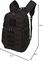 Vista 13 de SAMURAI TACTICAL Wakizashi Tactical Backpack (Black), One Size, (ZPB001EC-008)