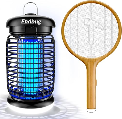 1 paquete de exterminador de insectos + 1 paquete de matamoscas eléctrico