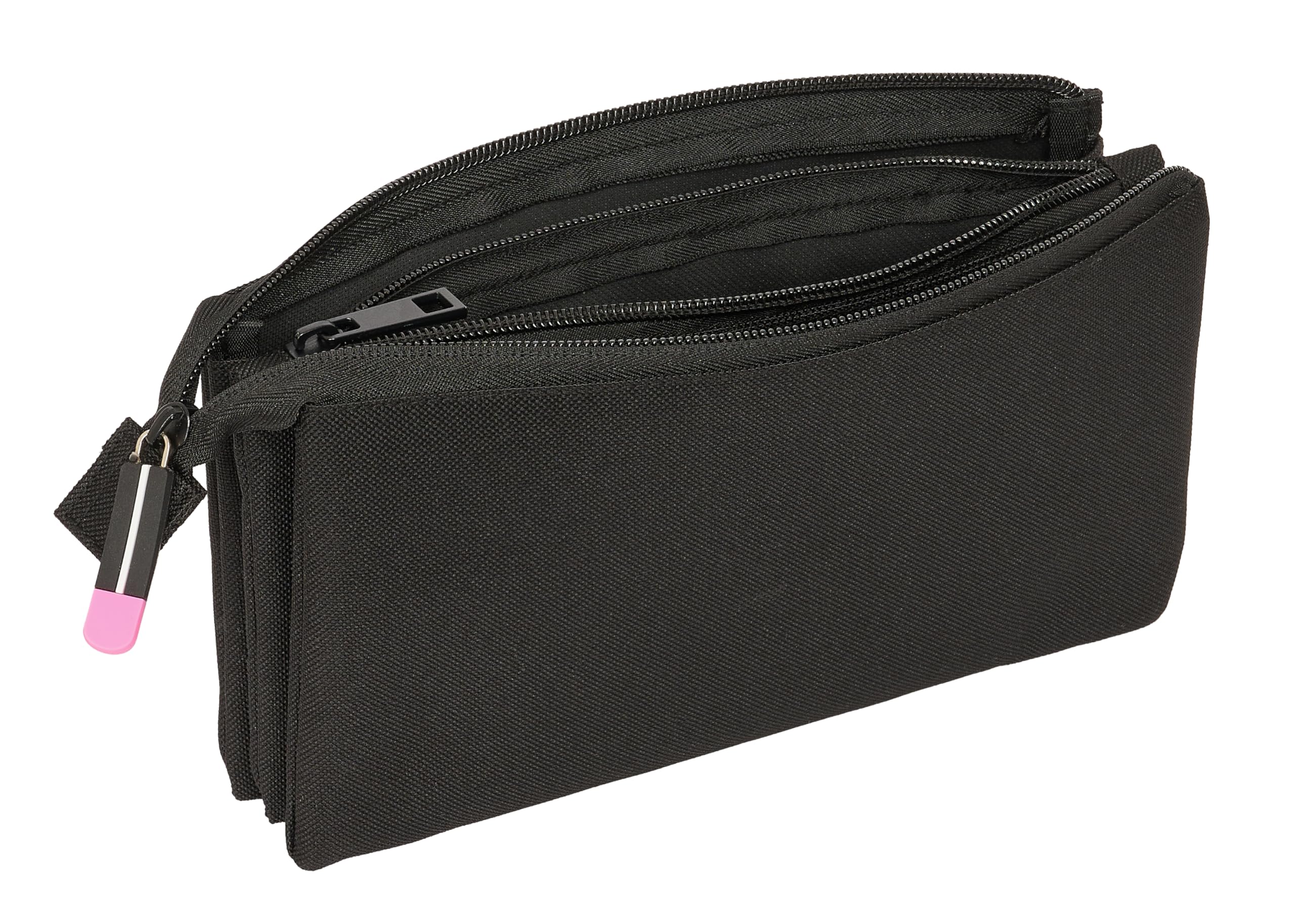 Safta Kings League PORCINOS, Triple Pencil Case, Children's Pencil Case, Ideal for School Children Comfortable and Versatile - Image 3