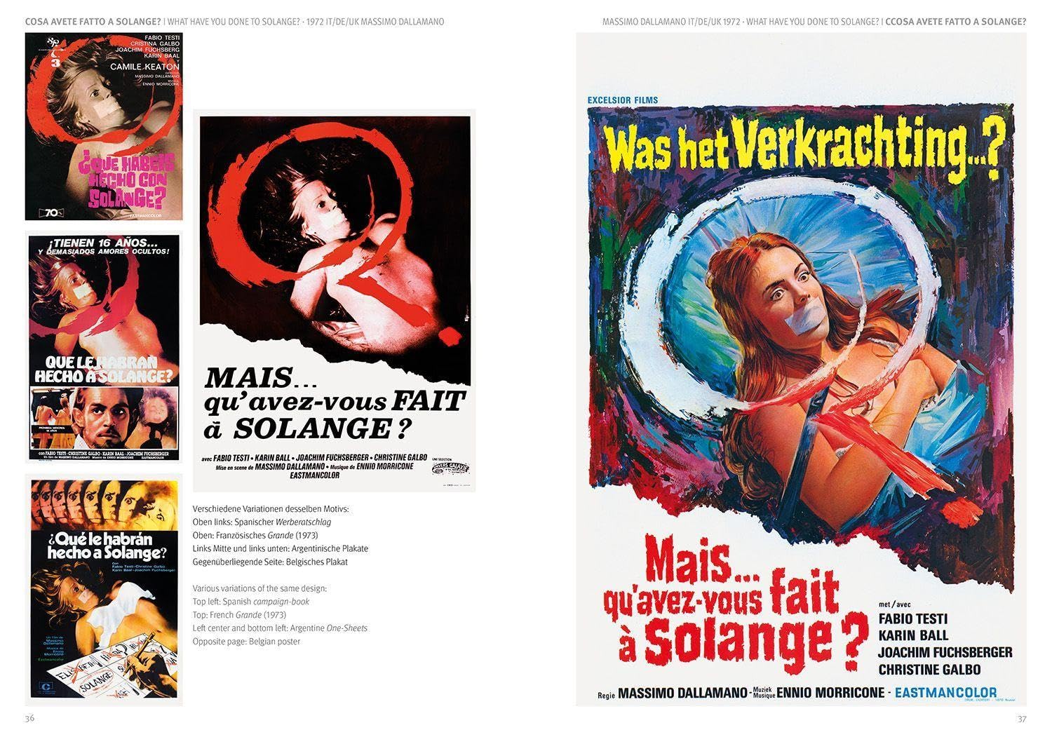 GIALLO MOVIE POSTERS Volume 3: 1972 - 1974