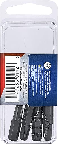 Miniatura 19 de Mayhew Tools 18210-10 USA Phillips Broca de inserción, n.º 2 x 1 pulgada, paquete de 10