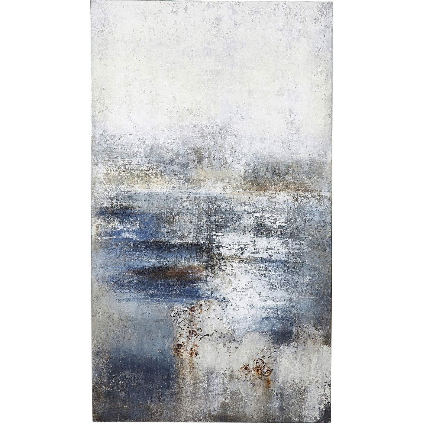 Kare Design - Tela, Dipinto a olio "Abstract Into The Night", 210 x 120 cm