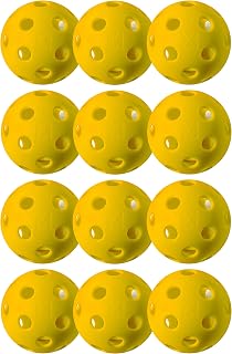Franklin Sports X-26 Indoor Pickleballs - 3 Pack, 12 Pack & 100 Pack Bulk - USAPA Approved Tournament Pickleballs - Multiple Colors