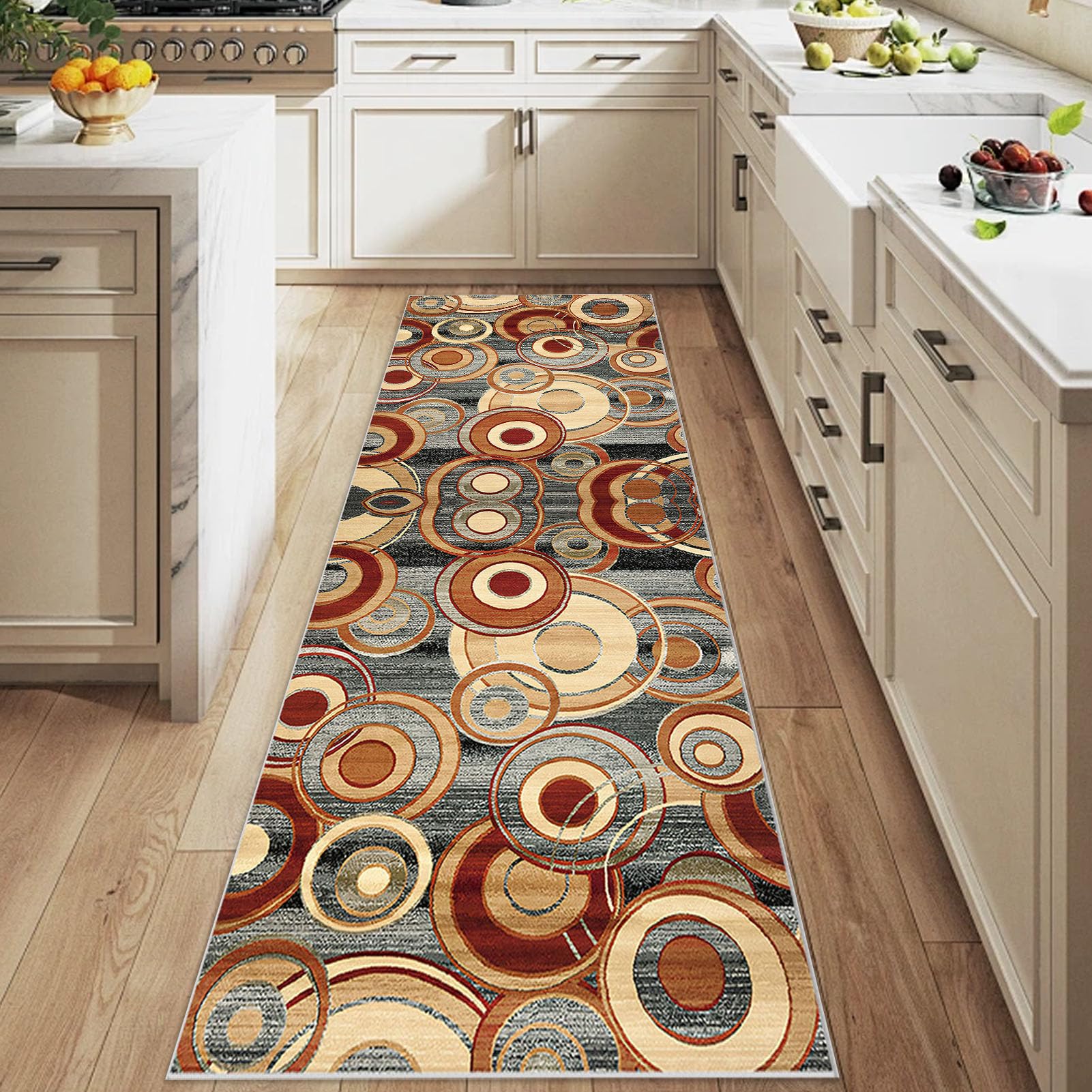 Alfombra de pasillo para dar calidez a tu cocina y comedor con un tapete suave de 40x230 cm
