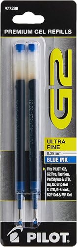 Miniatura 1 de PILOT G2 Repuesto de tinta de gel para bolígrafos de punta gruesa, tinta morada