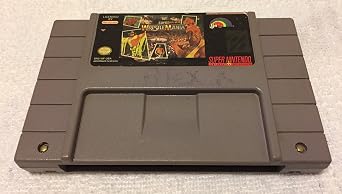 WWF Super Wrestlemania Super Nintendo Snes Video Game Cartridge